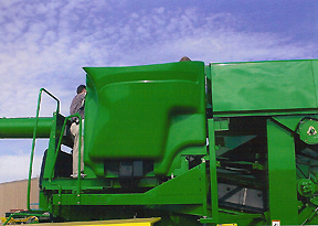 Side panel made with our patented TEC (Tooless Engineered Composite)® process.